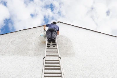 Peinture extérieure aux Maillys — façades et ravalement